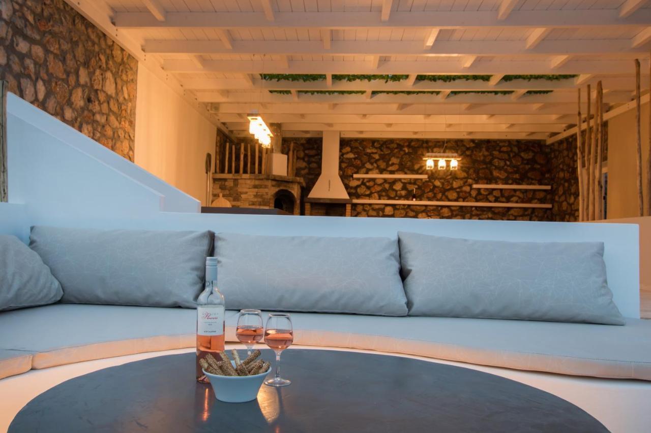 Theros Luxury Villas Damatria Экстерьер фото